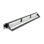 DeLOCK Patchpanel 24 puertos Cat.6 con LED y gestión de cables, 19″ 1U, Negro