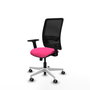 PIQUERAS Y CRESPO Silla de oficina Zulema Rosa y Negro