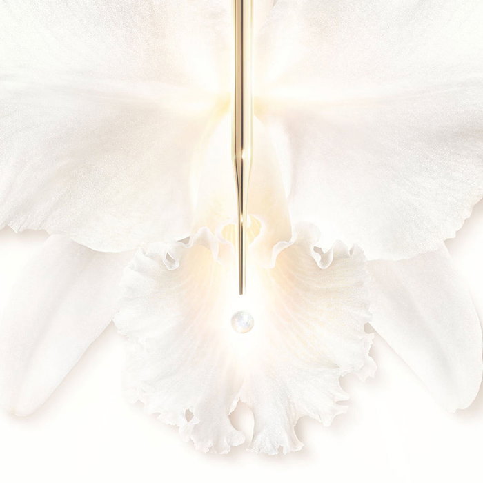 Guerlain Orchidée Impériale Protector Global UV SPF 50 Fluido Anti-Manchas e Hidratante Facial - 30 ml