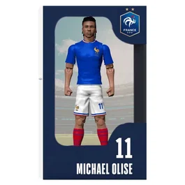 Megableu Figurita Articulada Jugador Olise Selección Nacional de Francia 20 cm MEG3760046781796