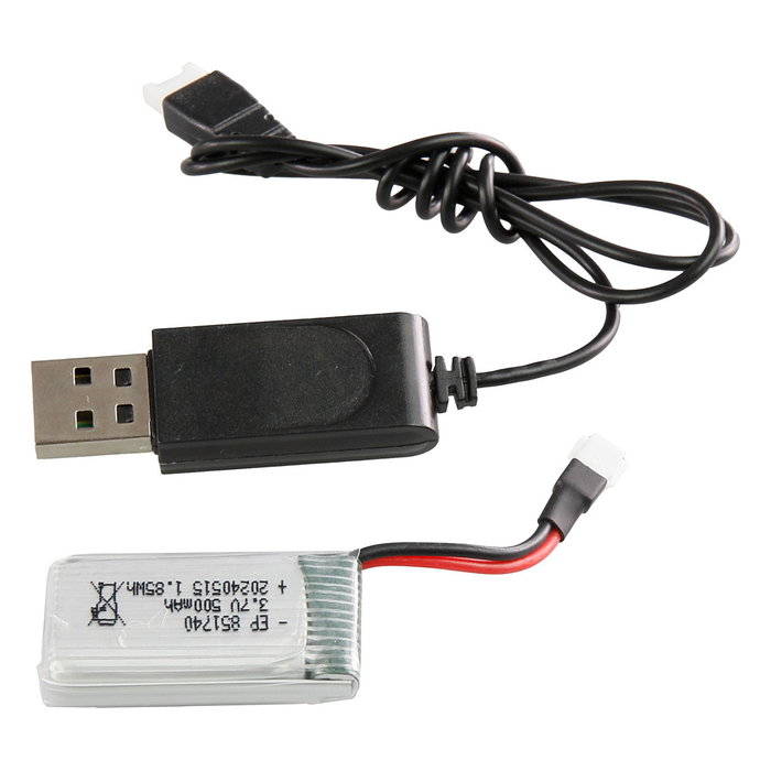 AMEWI Avión de Radio Control Maule M7 RC Listo para Volar (RTF) Azul 51cm Envergadura, Motor Brushless 4 Canales 3D/6G, Batería 500mAh, para +14 Años