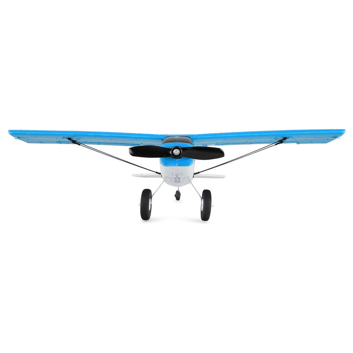 AMEWI Avión de Radio Control Maule M7 RC Listo para Volar (RTF) Azul 51cm Envergadura, Motor Brushless 4 Canales 3D/6G, Batería 500mAh, para +14 Años
