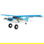 AMEWI Avión de Radio Control Maule M7 RC Listo para Volar (RTF) Azul 51cm Envergadura, Motor Brushless 4 Canales 3D/6G, Batería 500mAh, para +14 Años