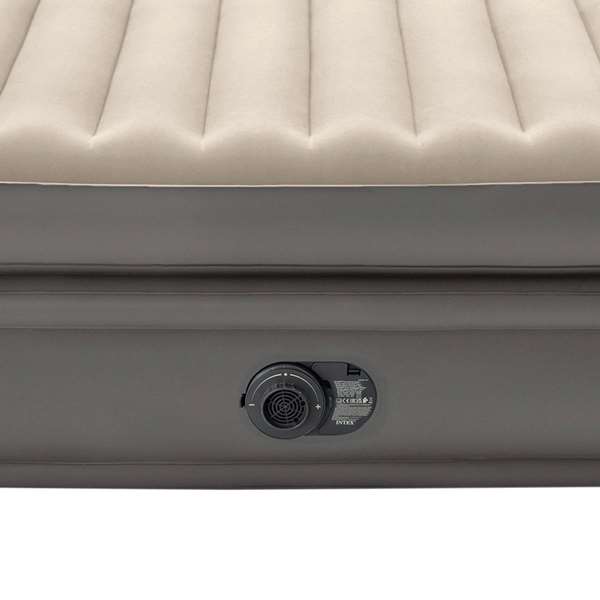 Intex Cama de Aire Queen Prime Comfort Elevated Altura 51 cm Peso Máximo 272 Kg con Bomba Eléctrica Incorporada