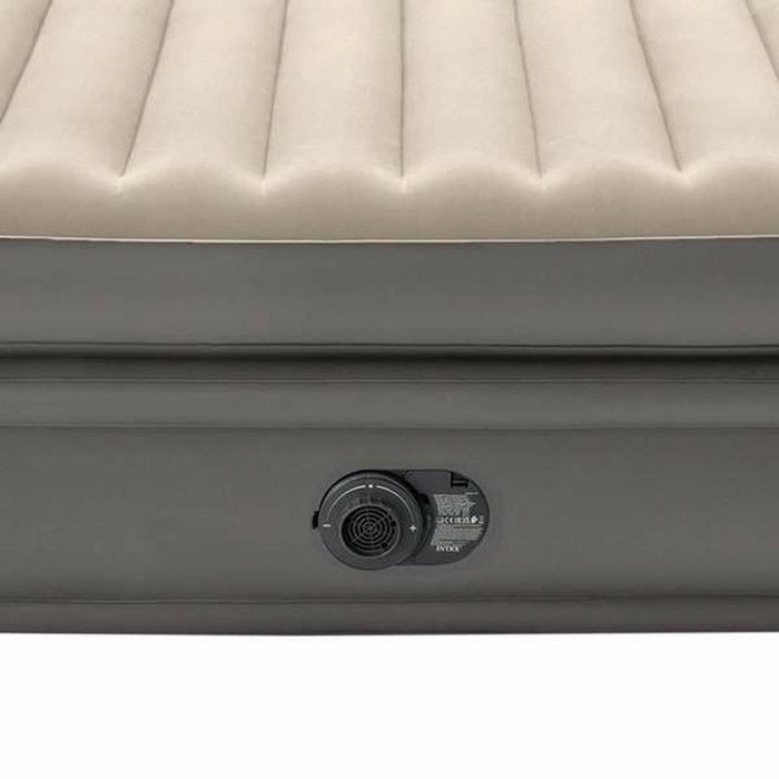 Intex Prime Comfort Colchón Hinchable Queen Gris 152 x 203 x 51 cm