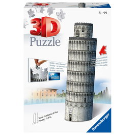 RAVENSBURGUER Puzzle 3D Torre de Pisa Maqueta para Construir Adultos y Niños +8 Años 12557