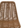 Silla Natural Pe-Acero Salón 47 X 57 X 85,50 cm (Set de 2)