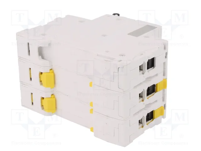 SCHNEIDER ELECTRIC Interruptor magnetotérmico ACTI9 iC60H 3 polos 4A Característica C SCHNEIDER ELECTRIC Interruptor magnetotérmico ACTI9 iC60H 3 polos 4A Característica C