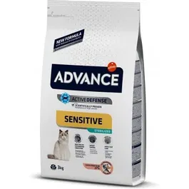 Advance Alimento para Gatos Adultos Esterilizados Sensibilidad 3 kg