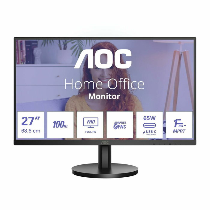 AOC 27B3CA2 Monitor Full HD IPS 27 pulgadas 100Hz Negro