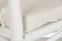 DKD Home Decor Silla de Ratán y Poliéster Blanco