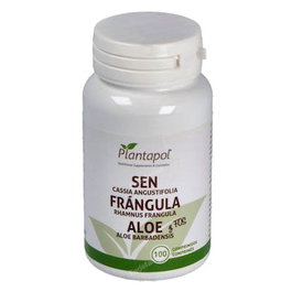 PLANTAPOL Aloe-Sen-Frangula-Inulina 100Comp. Laxante Natural 3 Comprimidos Diarios