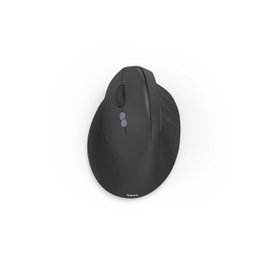 Hama EWM-500L Ratón Inalámbrico Ergonómico Vertical para Zurdos, Negro