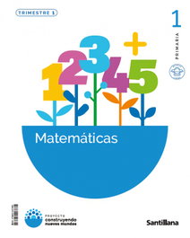 SANTILLANA, MATEMÁTICAS 1ºPRIMARIA. CONSTRUYENDO MUNDOS - VV.AA