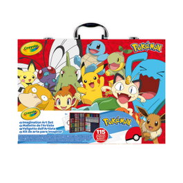 CRAYOLA Maletín del Artista Pokémon 04-2931