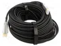 QOLTEC Cable HDMI Óptico de 30m con Soporte ARC y HDMI CEC
