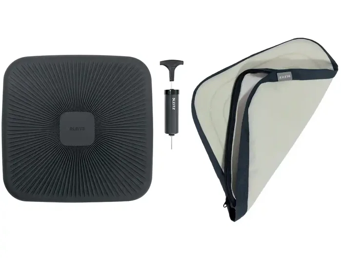LEITZ Cojín Ergonómico Active Wobble con Funda Gris