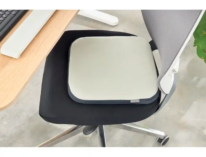 LEITZ Cojín Ergonómico Active Wobble con Funda Gris