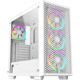 Xigmatek Caja Gaming G Pro Arctic XIG1716340184193 Torre Media E-ATX 4x120mm LED A-RGB Blanca