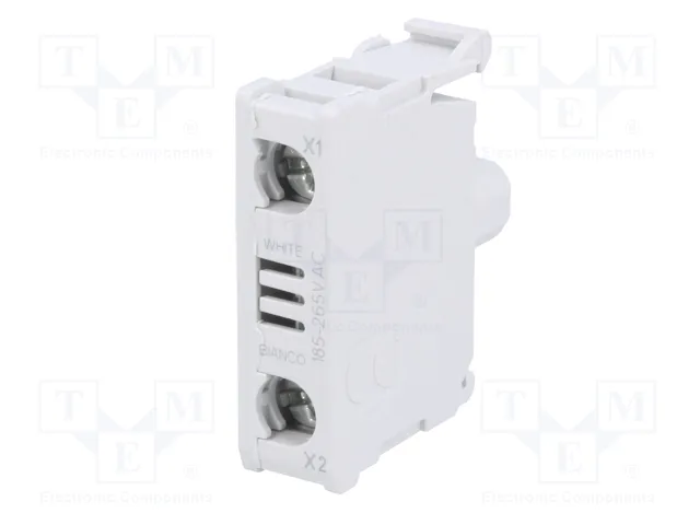 LOVATO ELECTRIC Elemento Iluminador Platinum Blanco 22mm LED