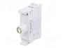 LOVATO ELECTRIC Elemento Iluminador Platinum Blanco 22mm LED
