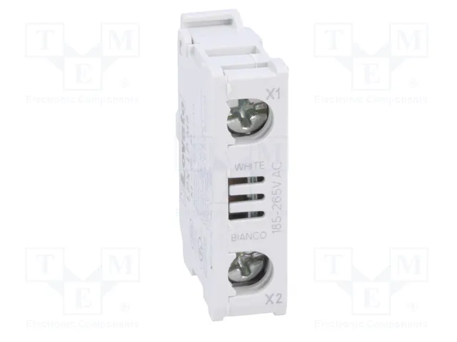 LOVATO ELECTRIC Elemento Iluminador Platinum Blanco 22mm LED