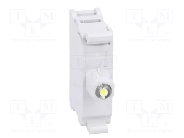 LOVATO ELECTRIC Elemento Iluminador Platinum Blanco 22mm LED