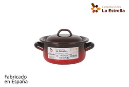 La Estrella Cacerola Fuego 1L (Pack de 6 Unidades)
