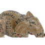 DKD Home Decor Figura de Elefante Multicolor en Resina