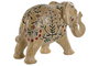 DKD Home Decor Figura de Elefante Multicolor en Resina