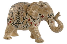DKD Home Decor Figura de Elefante Multicolor en Resina