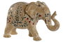 DKD Home Decor Figura de Elefante Multicolor en Resina
