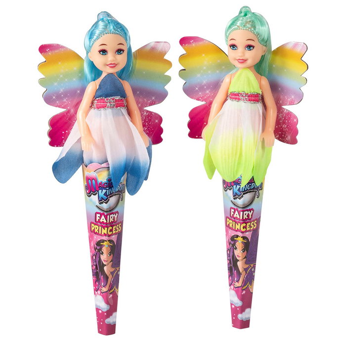 Hti Hada Princesa Exp. 12 Uds Muñecas con forma de hada 4 modelos diferentes Hti Hada Princesa Exp. 12 Uds Muñecas con forma de hada 4 modelos diferentes