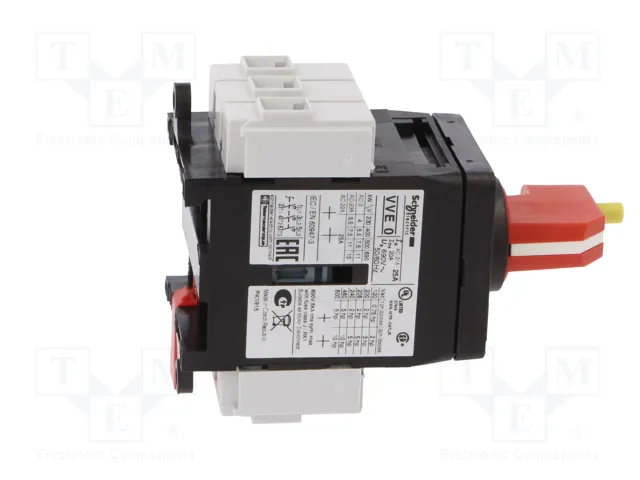 Schneider Electric TeSys VARIO Seccionador principal de seguridad 25A 3 Polos Schneider Electric TeSys VARIO Seccionador principal de seguridad 25A 3 Polos