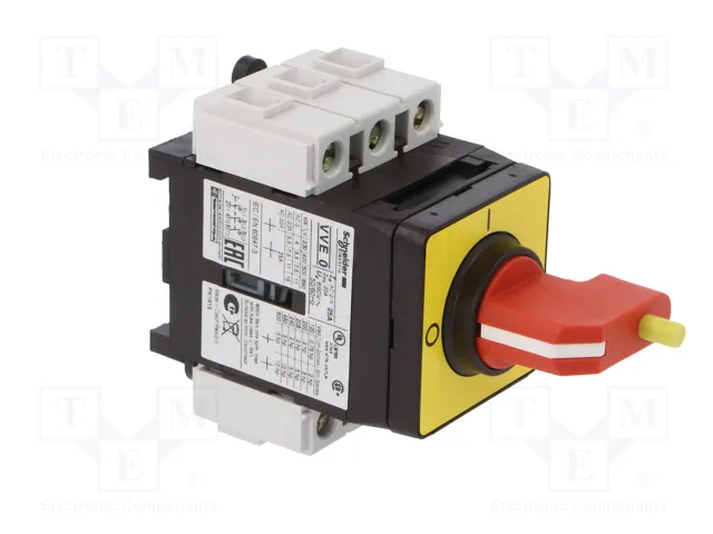 Schneider Electric TeSys VARIO Seccionador principal de seguridad 25A 3 Polos Schneider Electric TeSys VARIO Seccionador principal de seguridad 25A 3 Polos