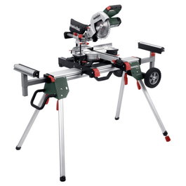 Metabo Set KGS 216 M + KSU 251 con función de tracción y soporte de máquina
