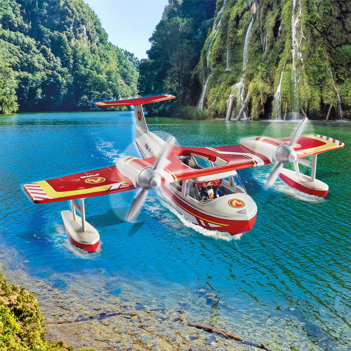 Playmobil Hidroavión de Bomberos Action Heroes 71463