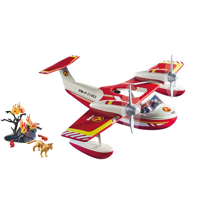 Playmobil Hidroavión de Bomberos Action Heroes 71463