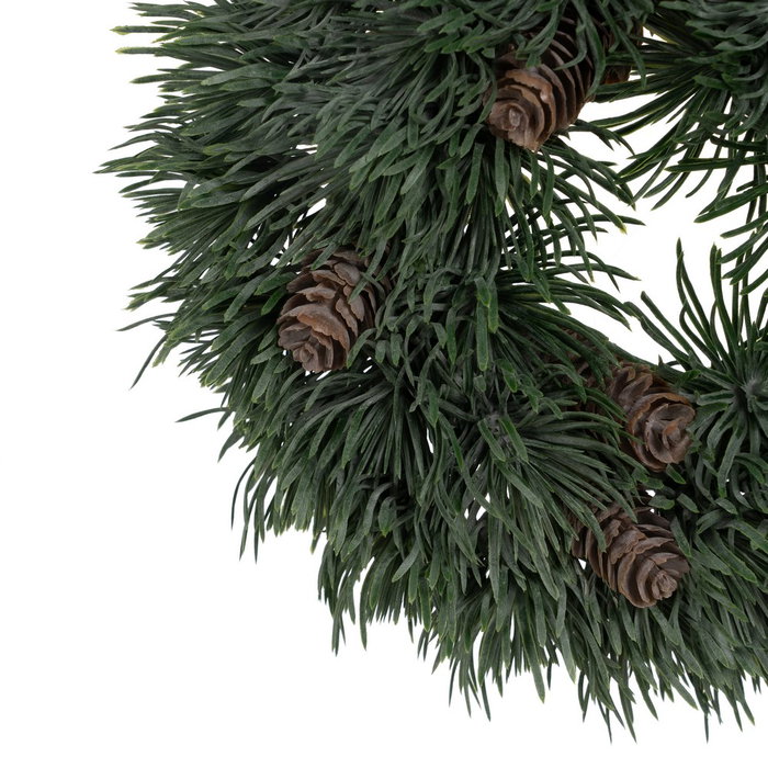 Centro Mesa Verde Pvc Decoración 23 X 23 cm (Set de 4)