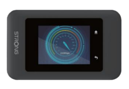 STRONG 4G+ LTE MiFi Hotspot Router Wi-Fi 1200 Router Inalámbrico Doble Banda (2.4 GHz / 5 GHz) Negro