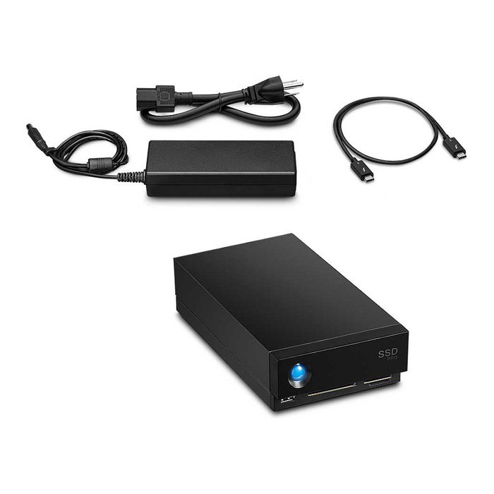 LaCie 1big Dock SSD Pro 4TB Thunderbolt 3 USB 3.1 SSD para Mac & PC - Gris LaCie 1big Dock SSD Pro 4TB Thunderbolt 3 USB 3.1 SSD para Mac & PC - Gris