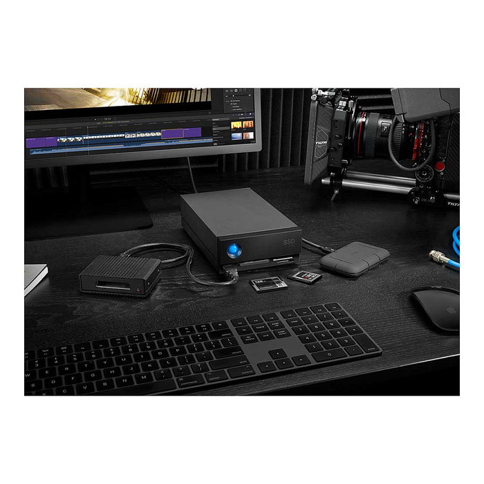 LaCie 1big Dock SSD Pro 4TB Thunderbolt 3 USB 3.1 SSD para Mac & PC - Gris LaCie 1big Dock SSD Pro 4TB Thunderbolt 3 USB 3.1 SSD para Mac & PC - Gris