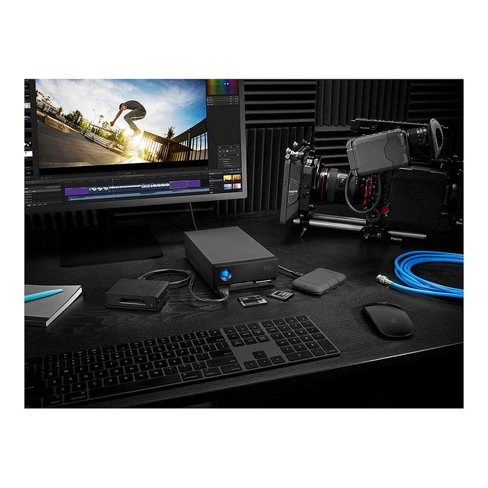 LaCie 1big Dock SSD Pro 4TB Thunderbolt 3 USB 3.1 SSD para Mac & PC - Gris LaCie 1big Dock SSD Pro 4TB Thunderbolt 3 USB 3.1 SSD para Mac & PC - Gris