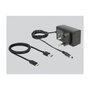 DeLOCK 64053 Hub USB 3.2 Gen 2 de 4 Puertos Tipo-C y Tipo-A, Velocidad 10 Gbps, Negro, Incluye Cable y Adaptador AC