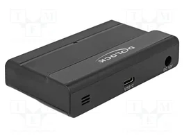DeLOCK Hub USB 3.2 Gen 2 con 4 puertos Tipo-A, Negro