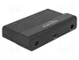 DeLOCK Hub USB 3.2 Gen 2 con 4 puertos Tipo-A, Negro