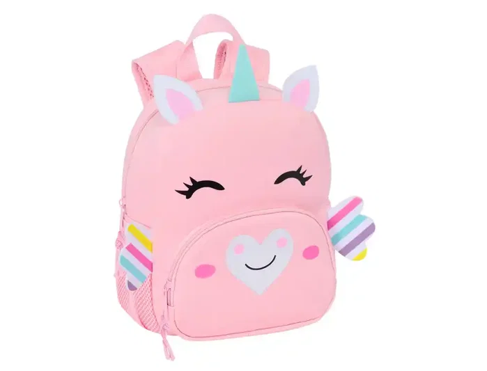 Safta Mochila Neopreno Animalitos 2025 de Unicornio 20x25x9cm