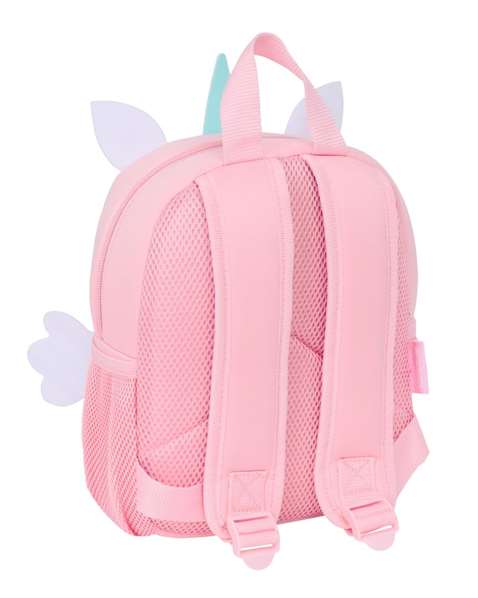 Safta Mochila Neopreno Unicornio 20x25x9cm