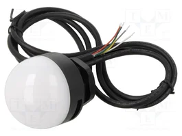 WERMA Señalizador Luminoso y Sonoro 24VDC RGY