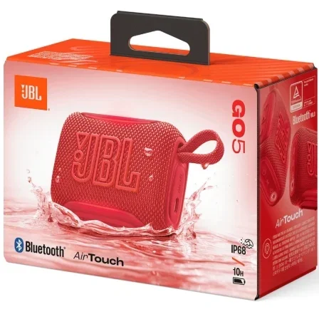 JBL Go 5 Altavoz Bluetooth Portátil 4.8W IP68 Rojo JBLGO5RED